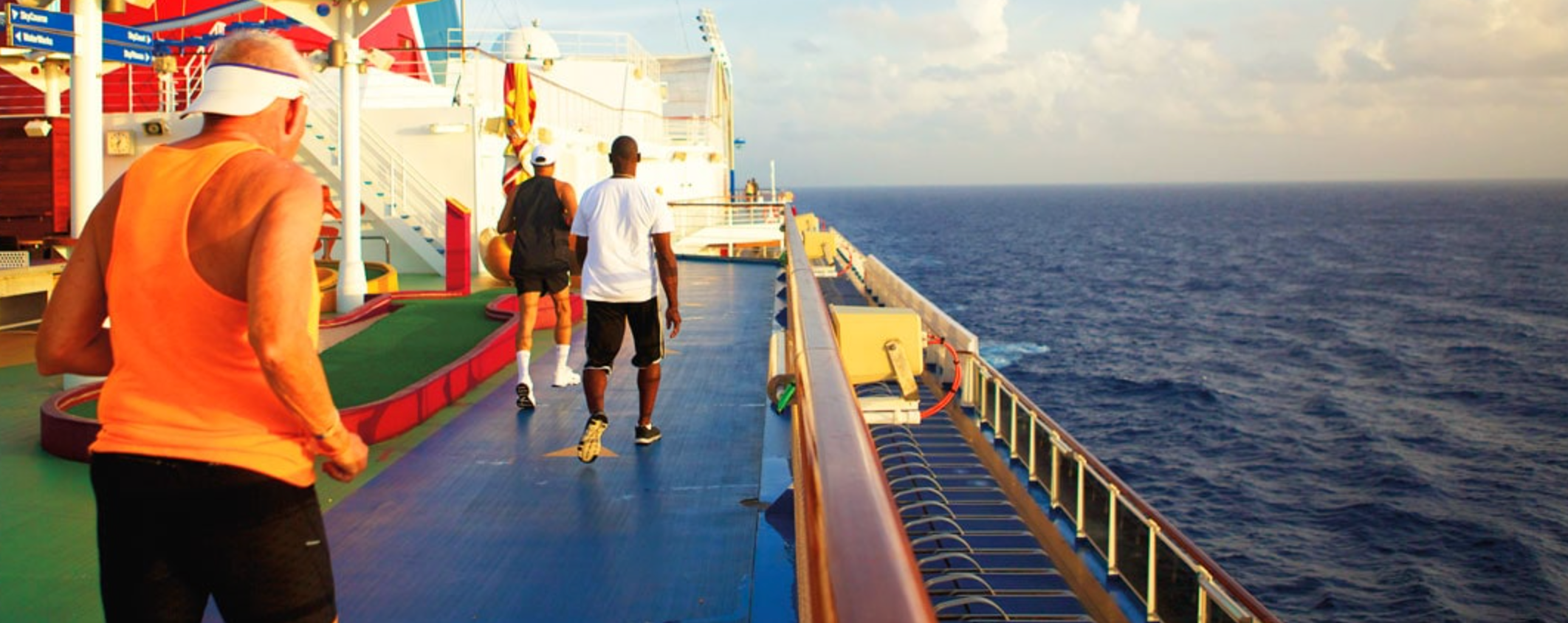 Carnival Freedom - Jogging Track